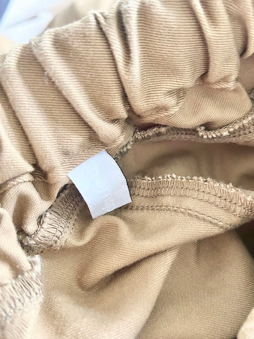 homspun 　高密度ウェポンひもワイドパンツ　キャメル　F 　定価2.4万