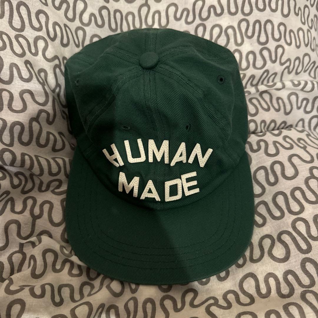 ひ*ー様 HUMAN MADE ダークグリーン ベースボールキャップ