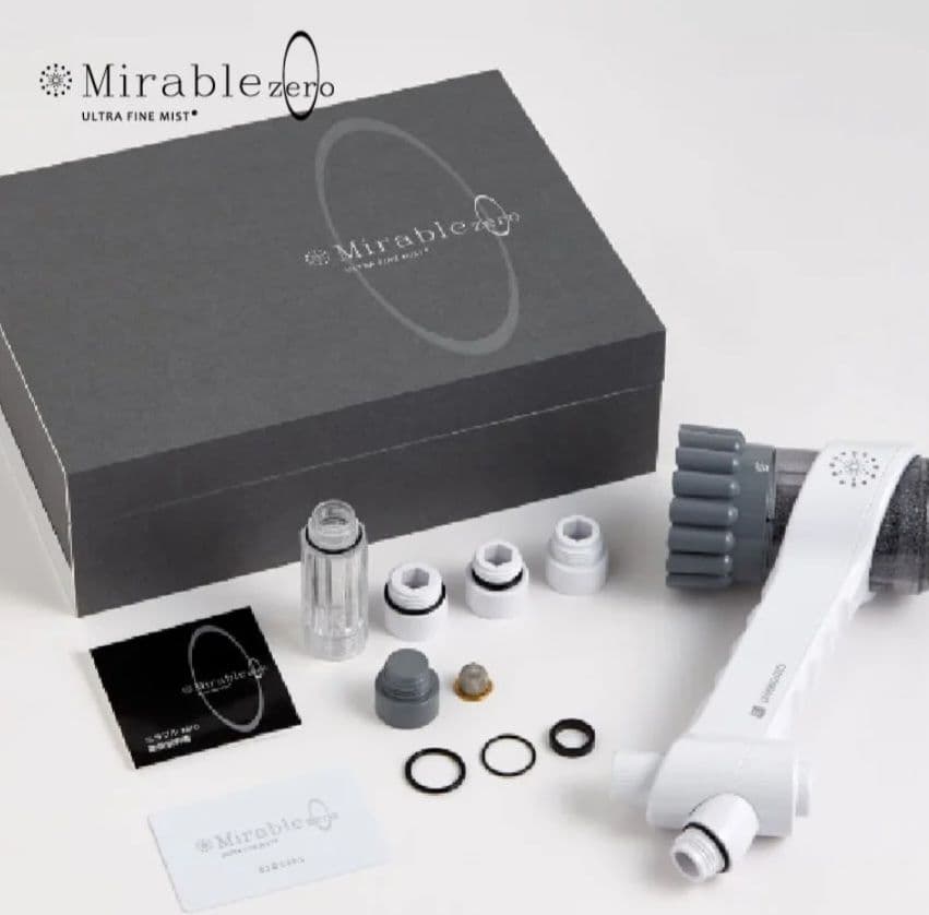 【新品未使用】Mirable zero ウルトラファインバブルシャワーヘッド