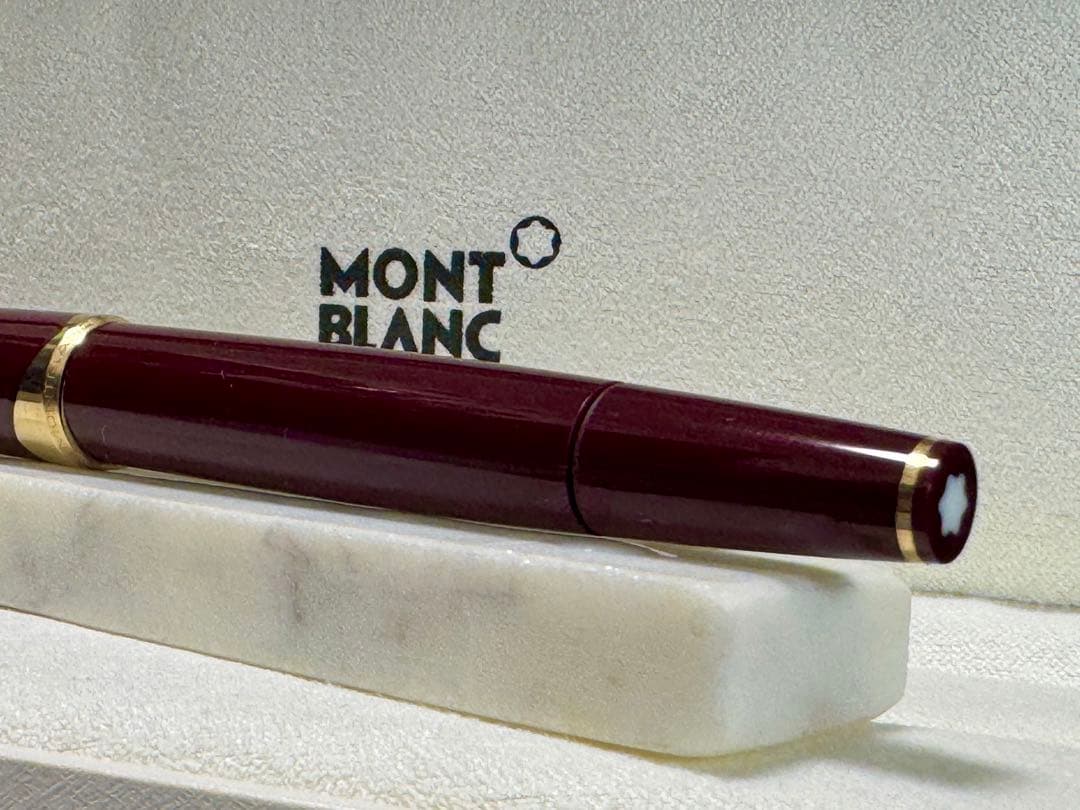【美品】モンブラン万年筆 No12 1960s ペン先18c 750 ボルドー