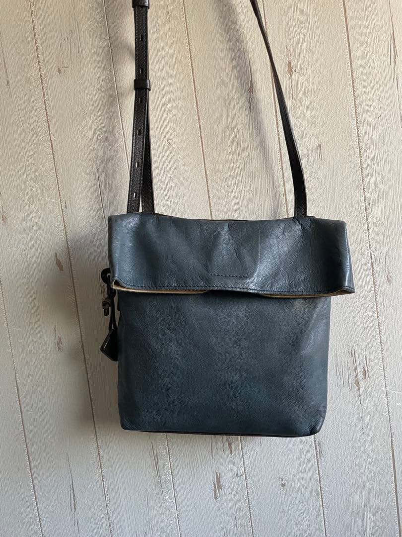 ゲンテンgenten 鹿革ショルダーバッグ