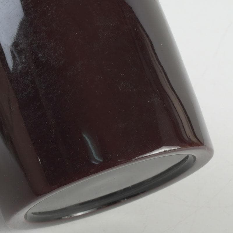 茶道具　越前塗師　中出松峰作　青楓に翡翠蒔絵　金輪寺　棗　共布共箱　V　9313