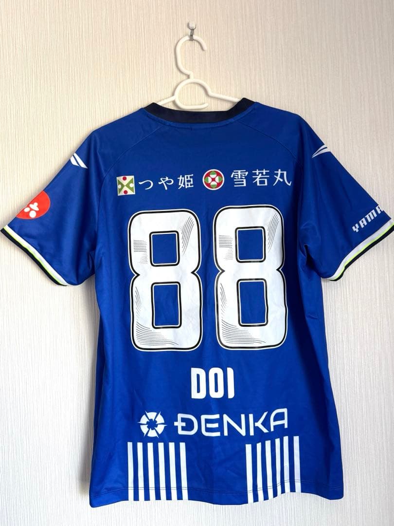 モンテディオ山形2025年ユニフォーム1st半袖 土居聖真　Lサイズ