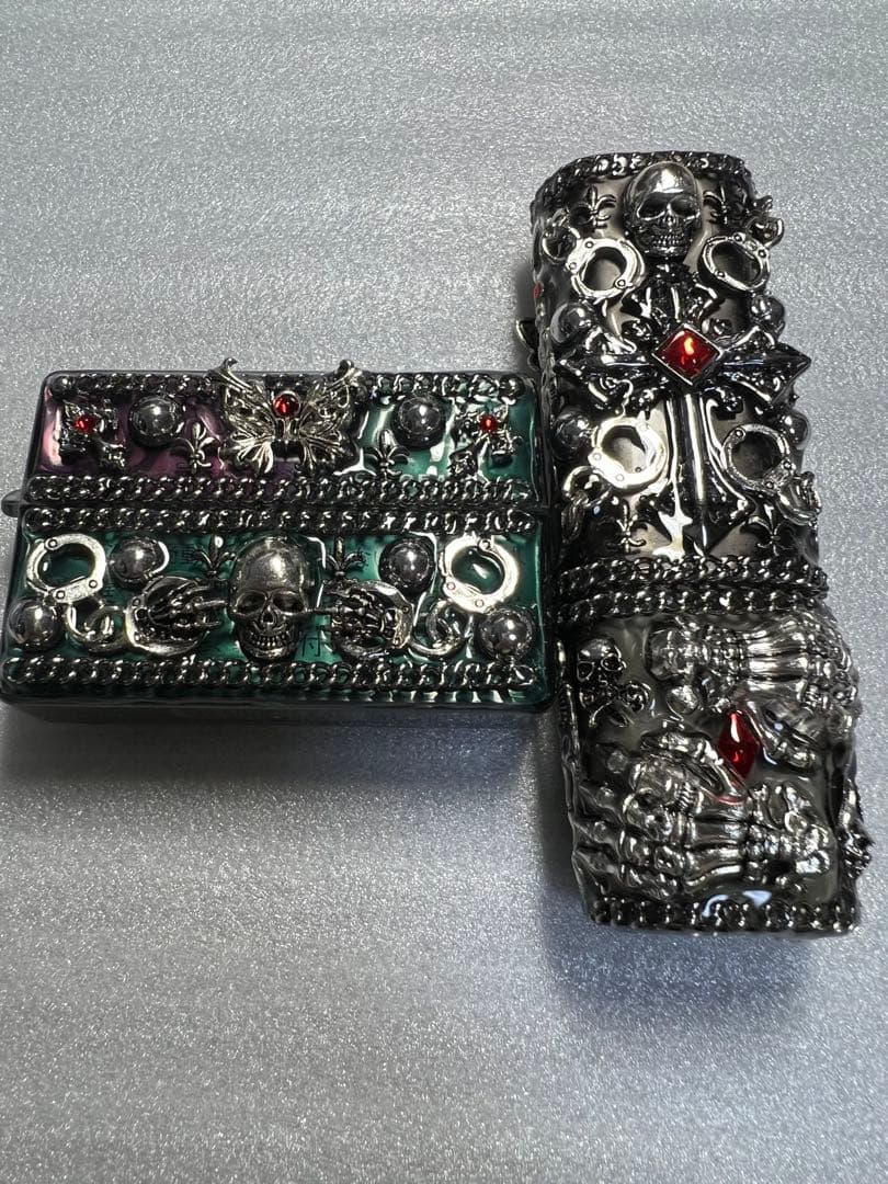 iQOS アイコス イルマワン デコケース 地雷系 ゴスロリ パンク ㊹ セット