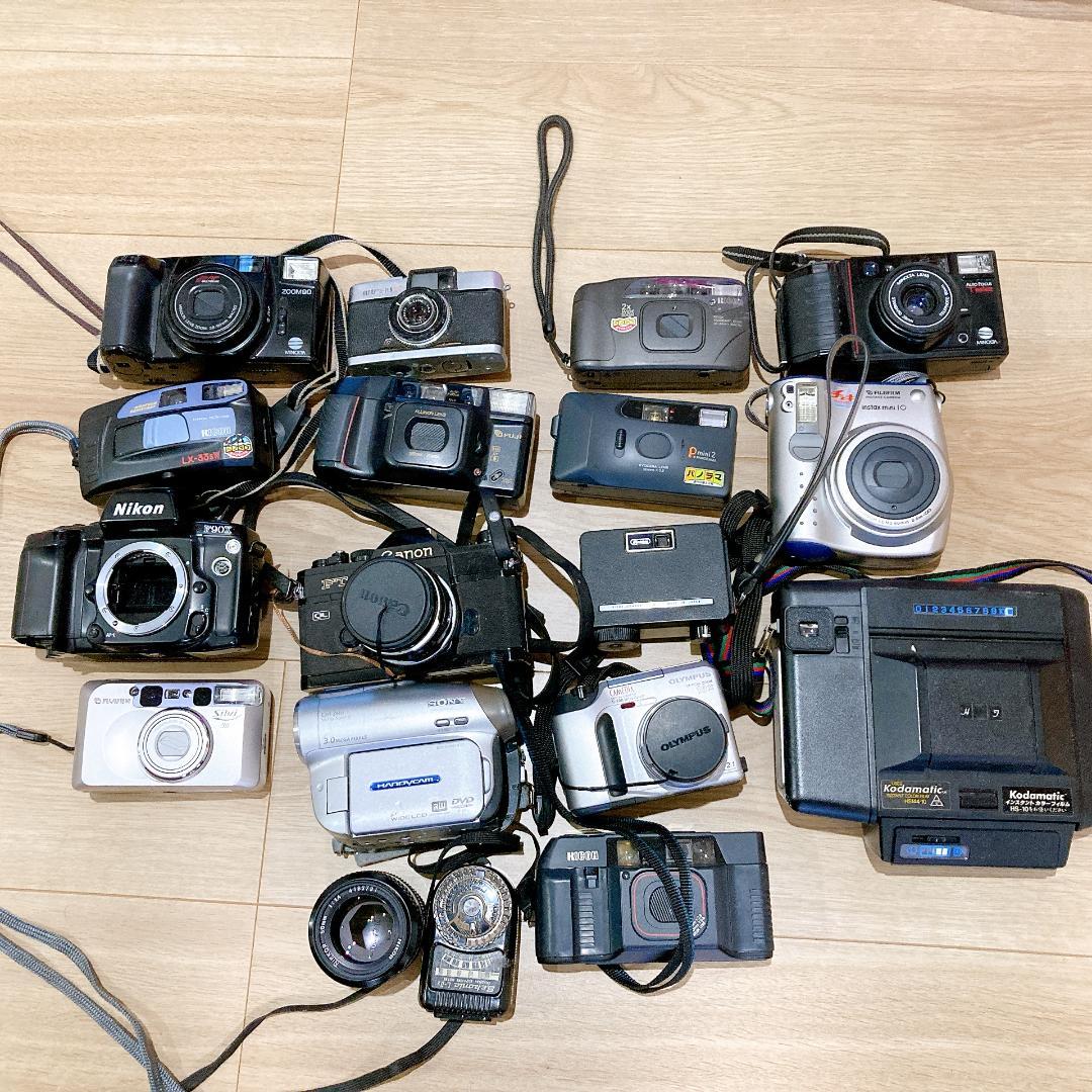 z*7様 フィルムカメラ レンズ　etc　まとめ売り　中古　動作未確認　送料無料