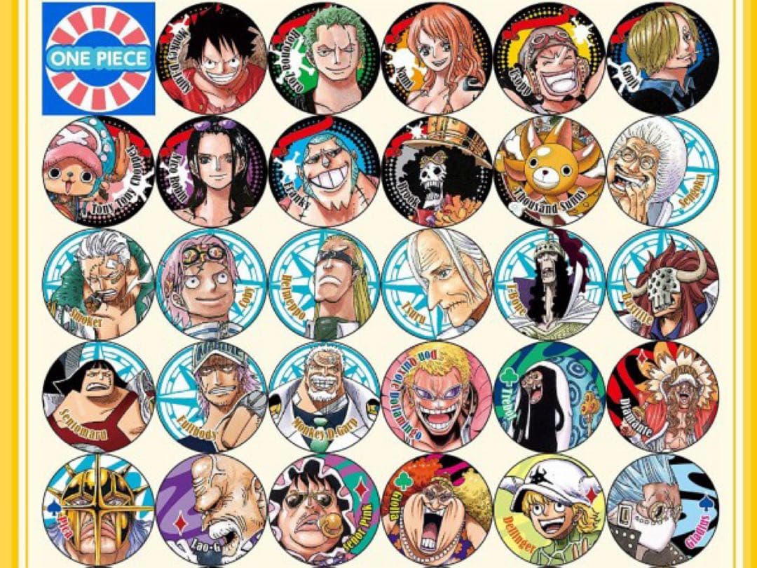 ナツコミ 2016 ONE PIECE 缶バッジ 175個セット