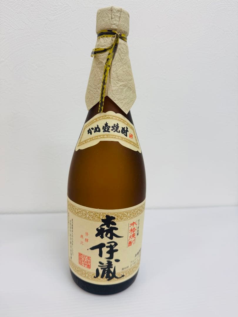 【希少】森伊蔵 本格焼酎 かめ壺焼酎 720ml 未開封 新品 外箱付き