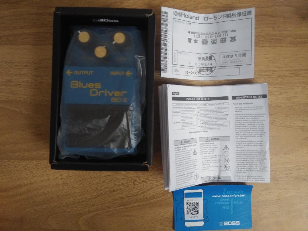 BOSS Blues D BD-2 ギター エフェクター