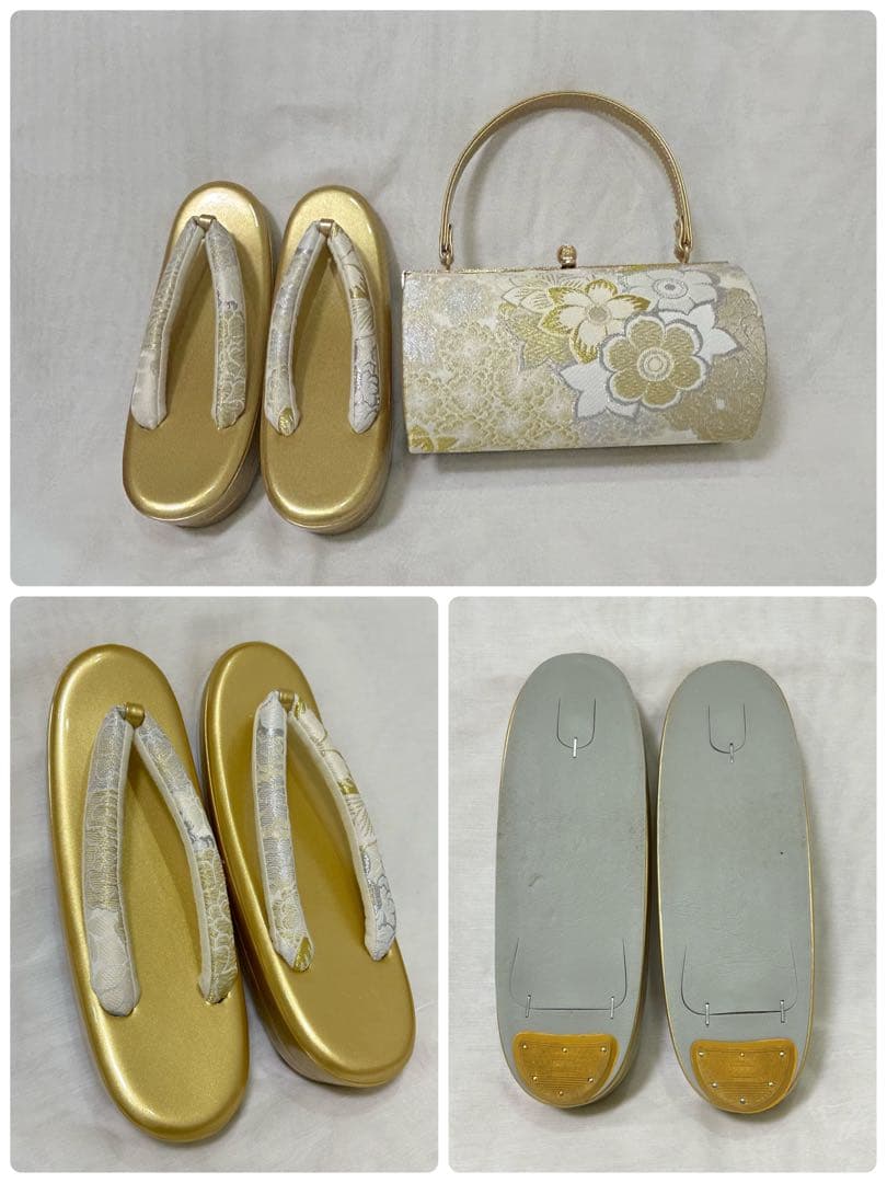 華やかな花柄振袖（紺色・黄色）　振袖　成人式　フルセット