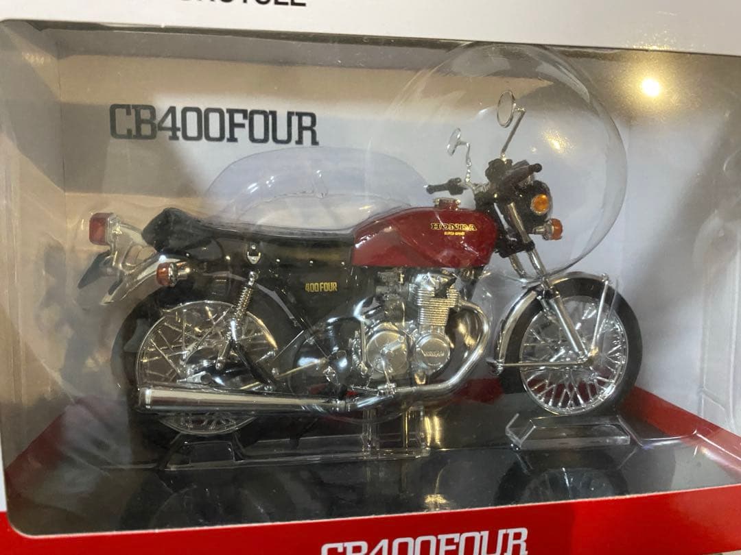 専用アオシマ完成品バイクCB400four 3色セット
