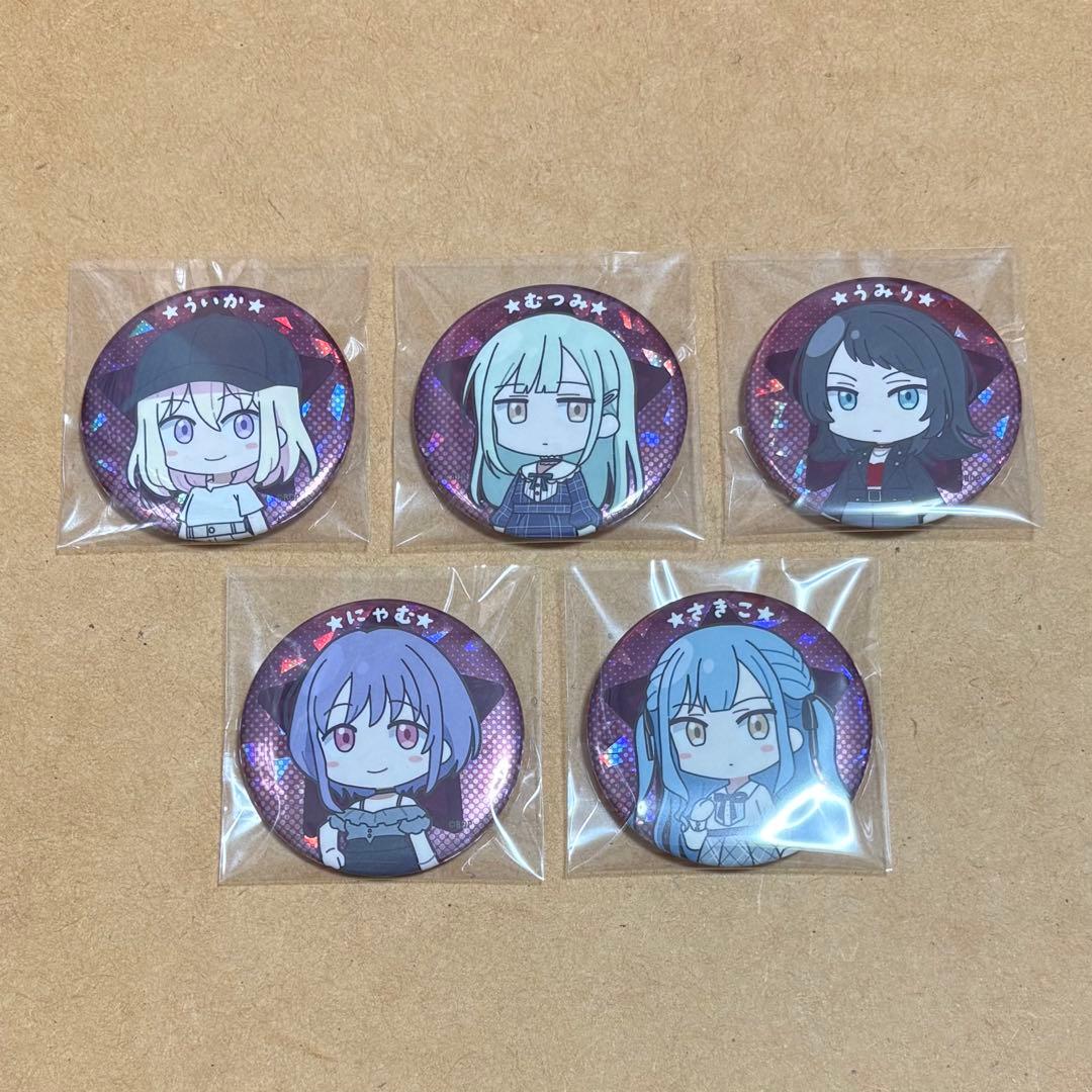 バンドリ ガルパ 元祖！バンドリちゃん 缶バッジ Ave Mujicaセット