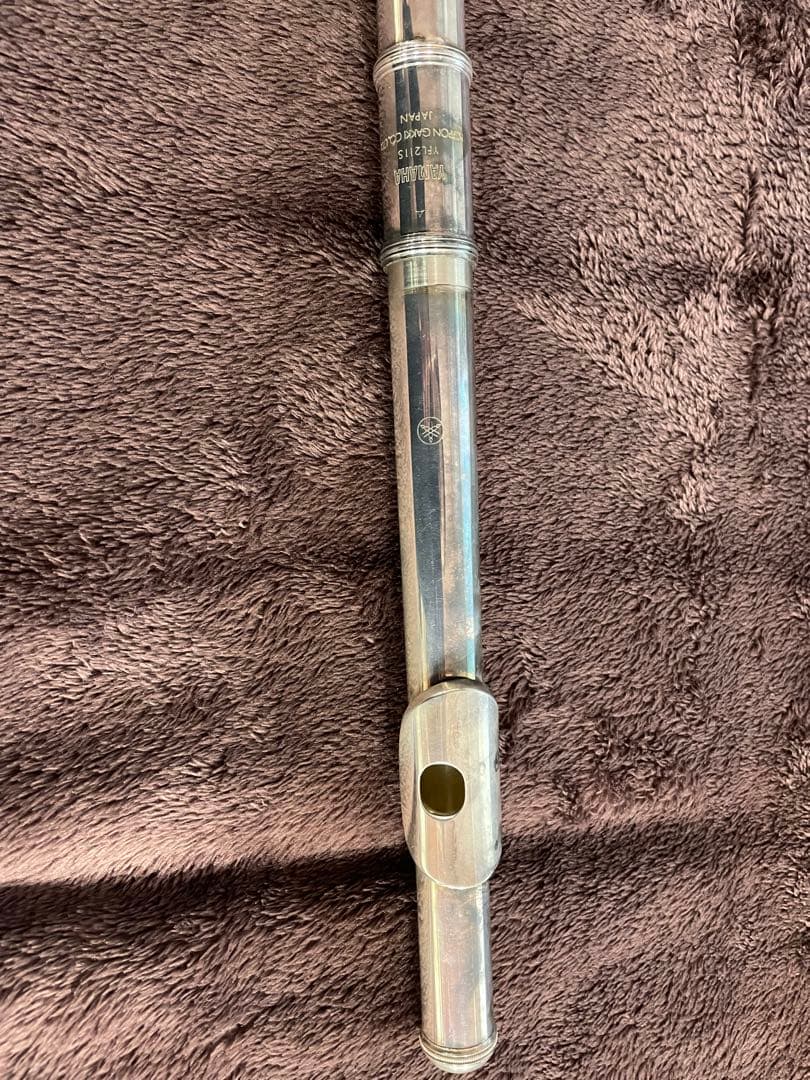 日本製 銀製 フルート本体 ケース付き　YAMAHA/ヤマハ