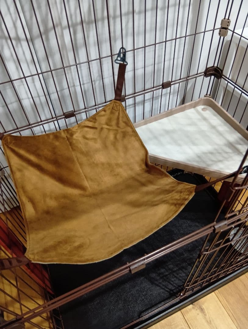 ボンビアルコン (Bonbi) ウッドワンサークル キャット 2段タイプ＋水受皿