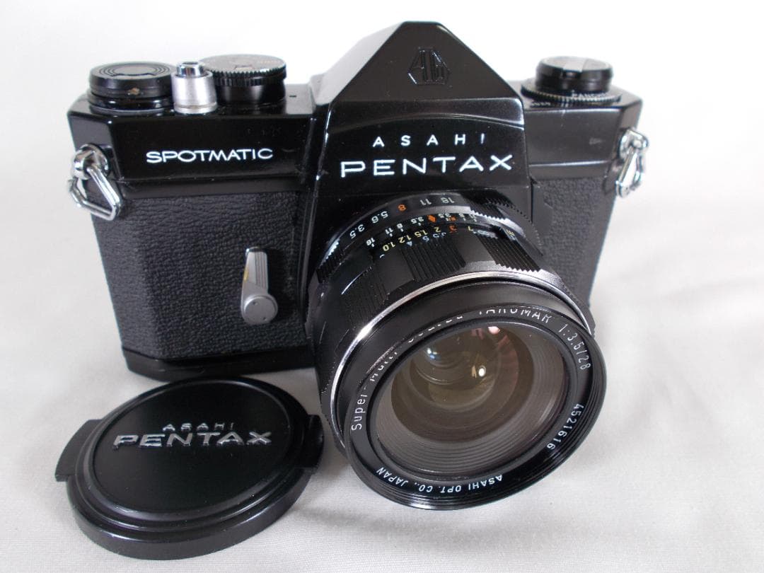 フィルムカメラ 整備済 完動品　Pentax SP　+ f/3.5　M214