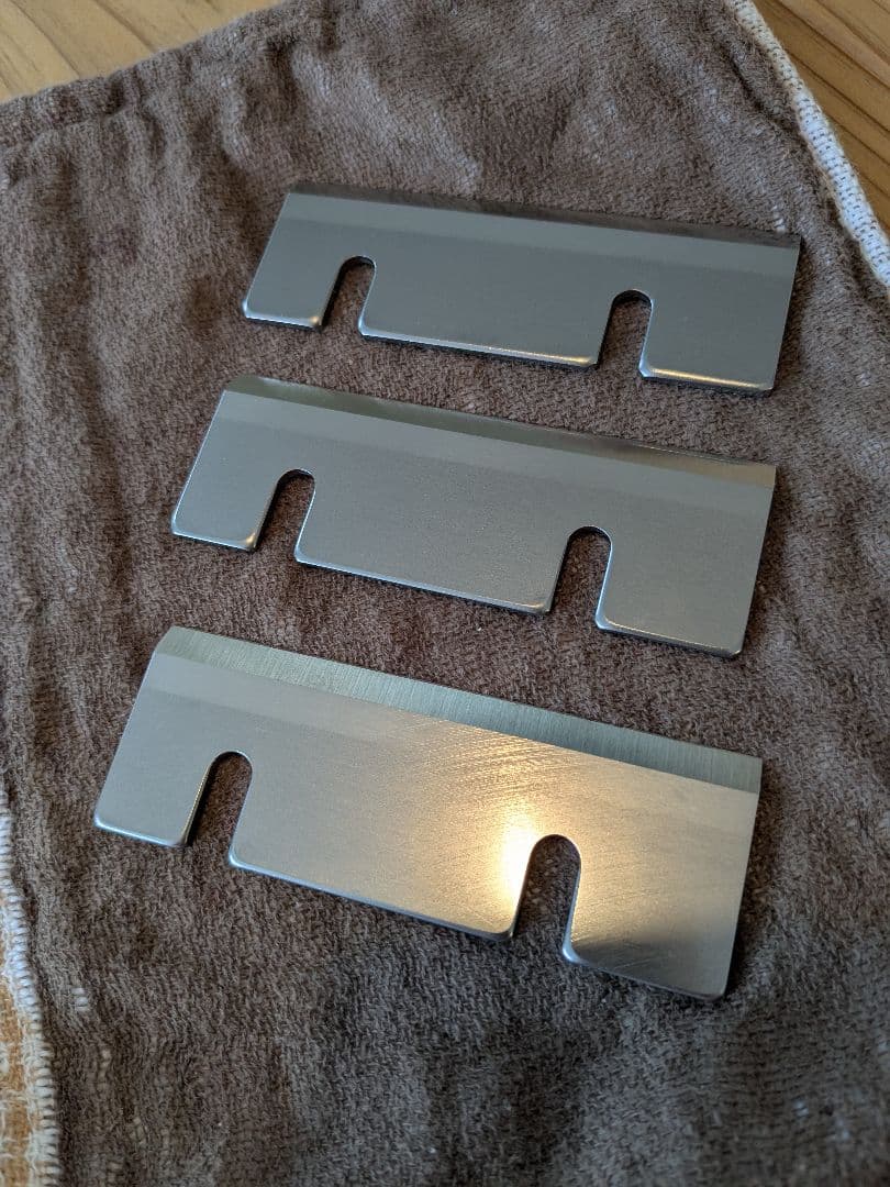 カキ氷　初雪　替刃　ステンレス3枚セット