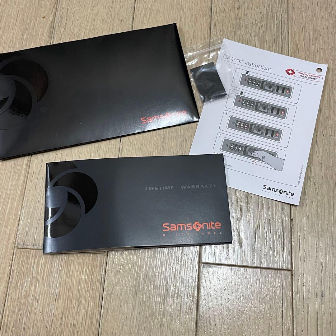 デメキン　サムソナイト　ブラックレーベル　4輪　キャリーケース　ファントム