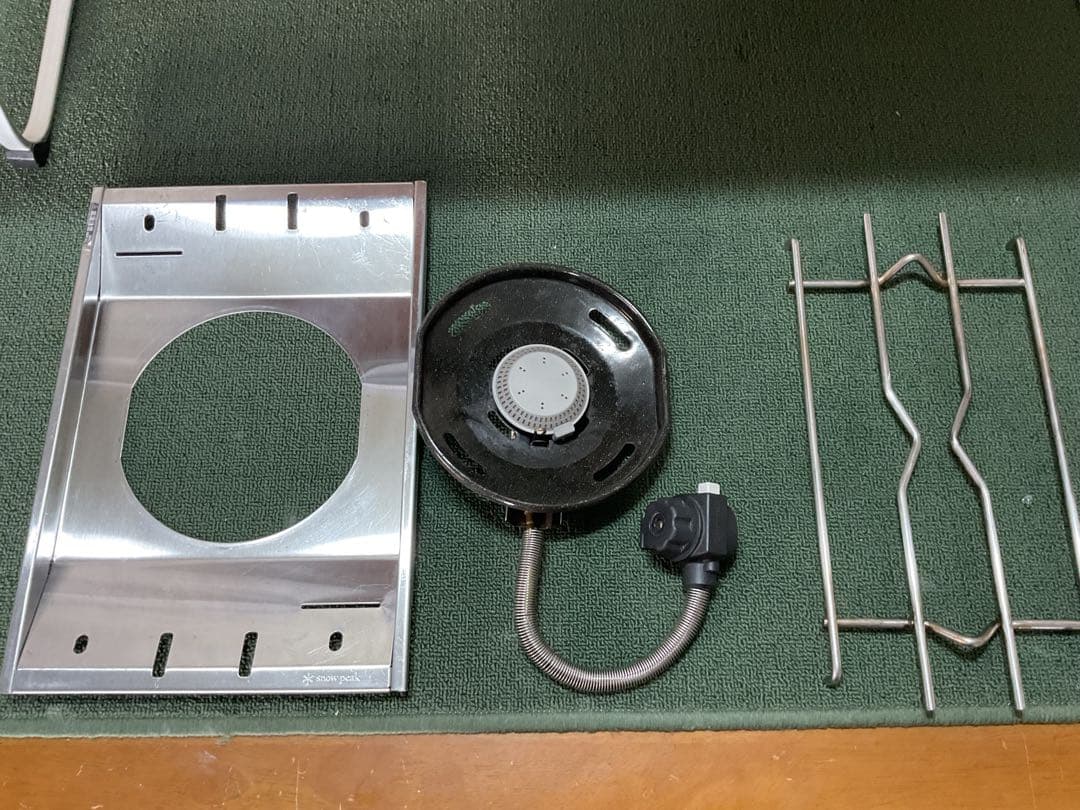 廃盤色 エントリー IGT・廃盤フラットバーナー・収納ケース スノーピーク