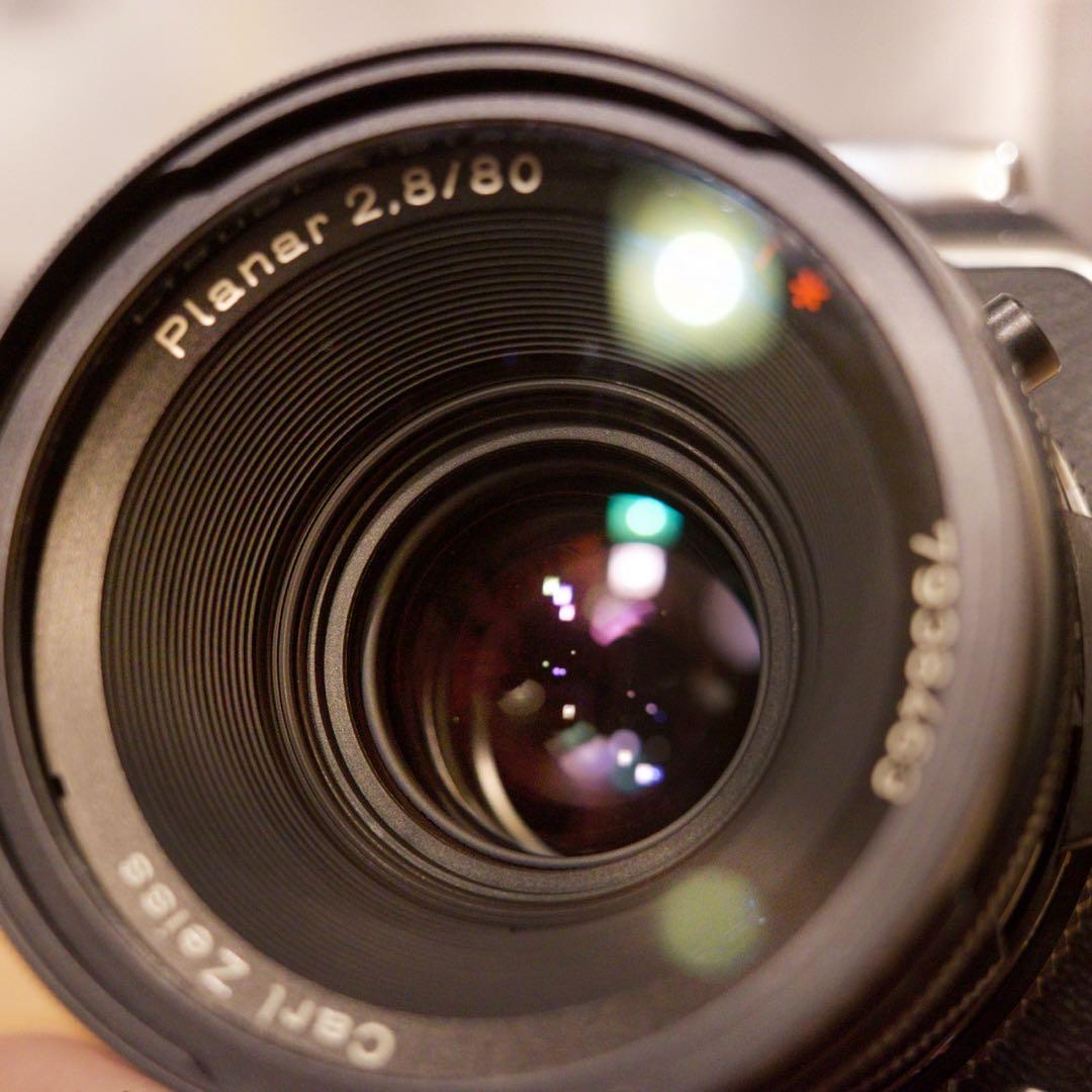 ハッセルブラッド500C/M Planar 2.8/80付き　美品