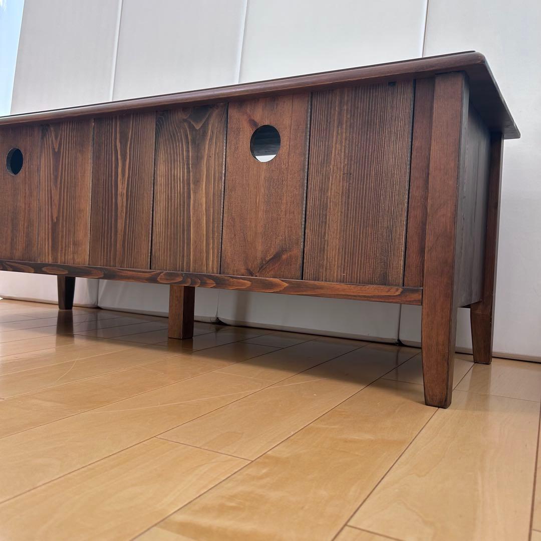 アンティーク　テレビ台　arcII ブラウンシリーズ　幅110 テレビボード