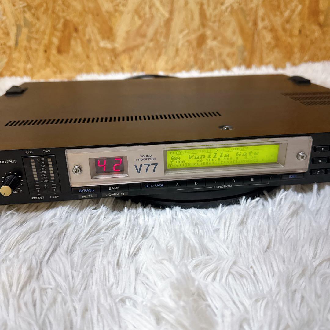 希少！SONY DPS-V77 マルチエフェクトプロセッサー PA