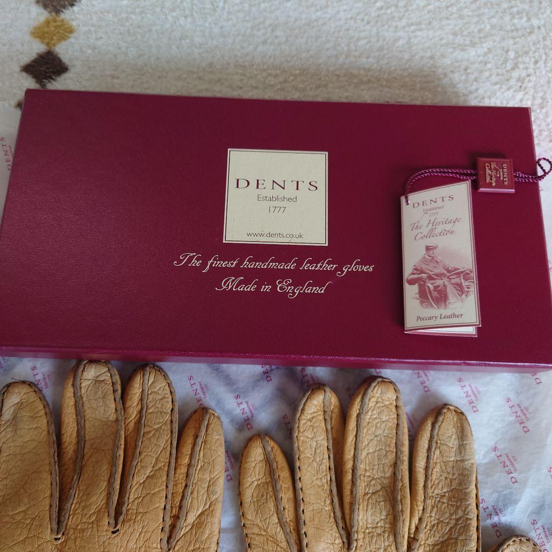 DENTS Cork ペッカリーレザーグローブ