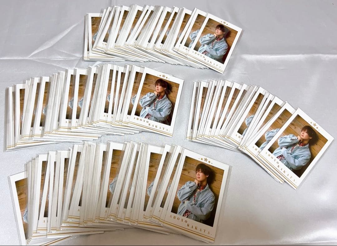 あほの坂田。となりの坂田。さかわん 坂田くじチェキ風カード F