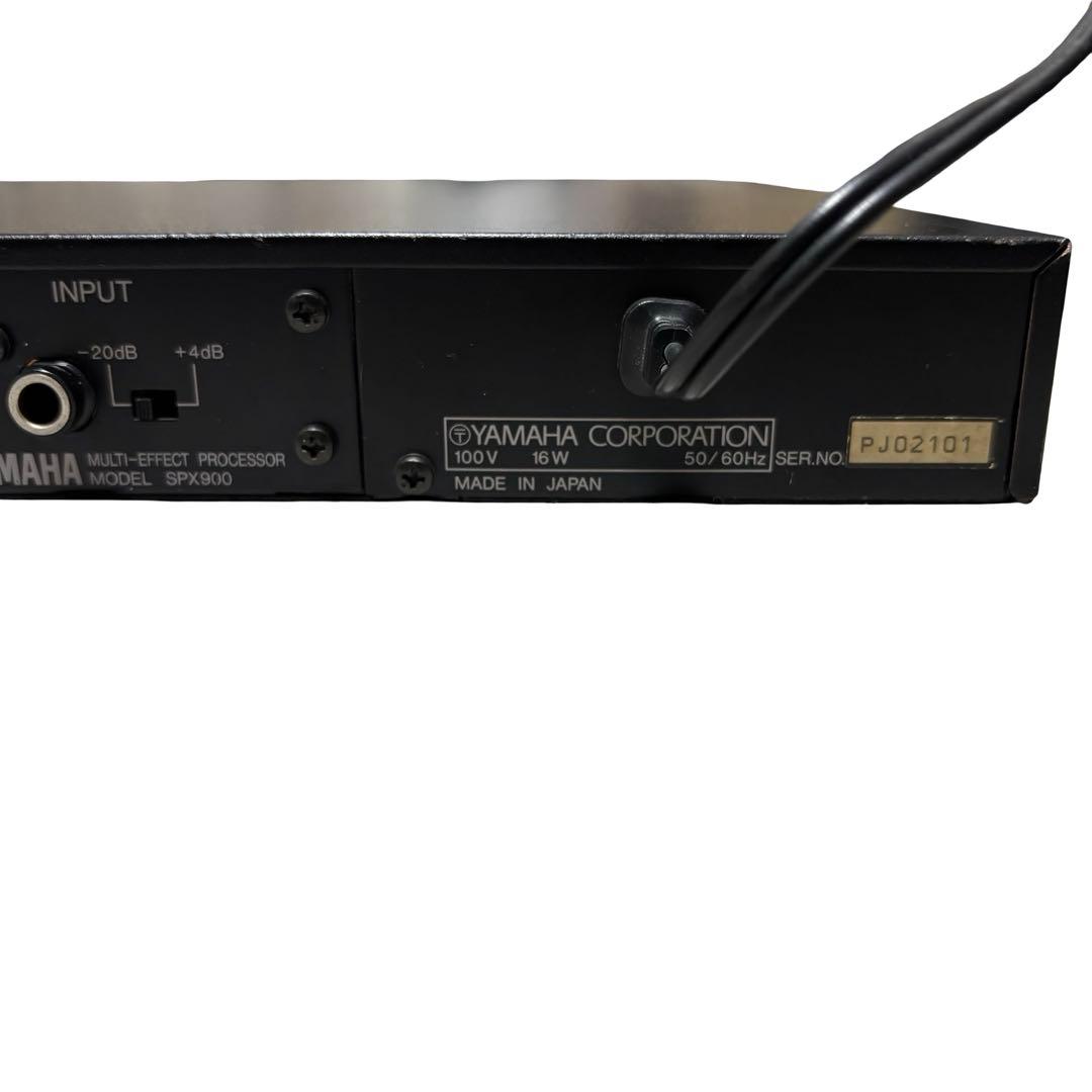 通電確認済 YAMAHA SPX900 マルチエフェクトプロセッサー