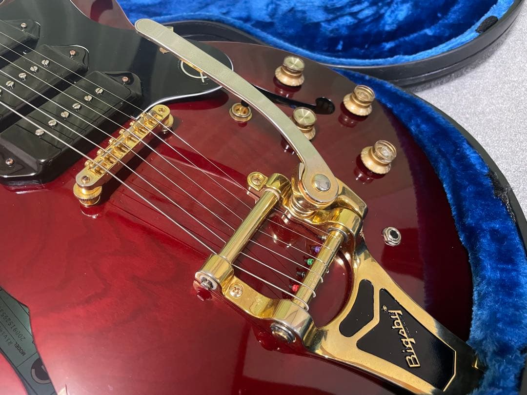 おまけ付きEpiphone Riviera Custom P93 355p90