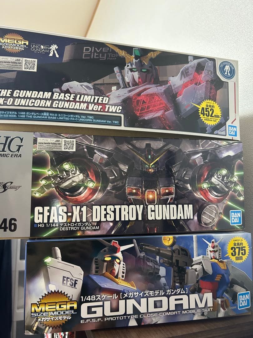 9/18まで割引！！　ガンプラまとめ売り　デストロイ　ユニコーン　ガンダム