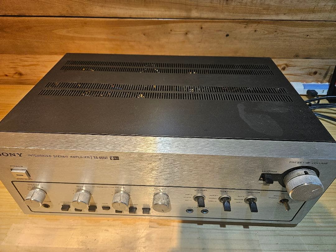 SONY ソニー TA-4650 プリメインアンプ ジャンク　音響機材