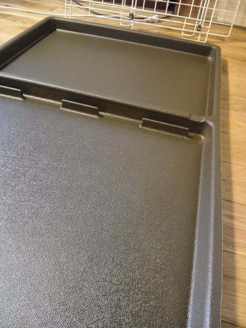 トイレのしつけが出来るドッグルームサークル屋根付き