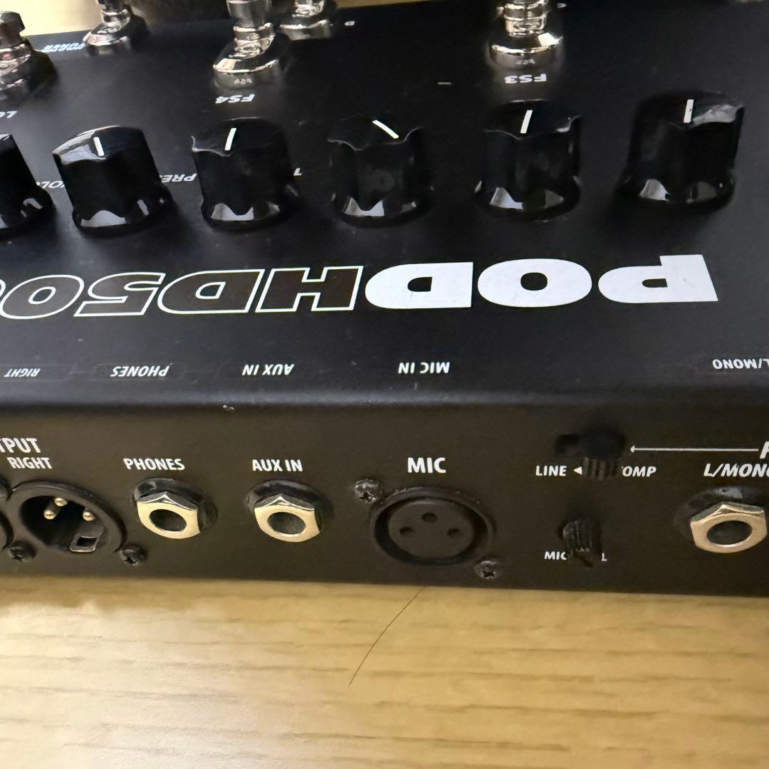 Line 6 POD HD500 マルチエフェクター アンプシミュレーター完動品