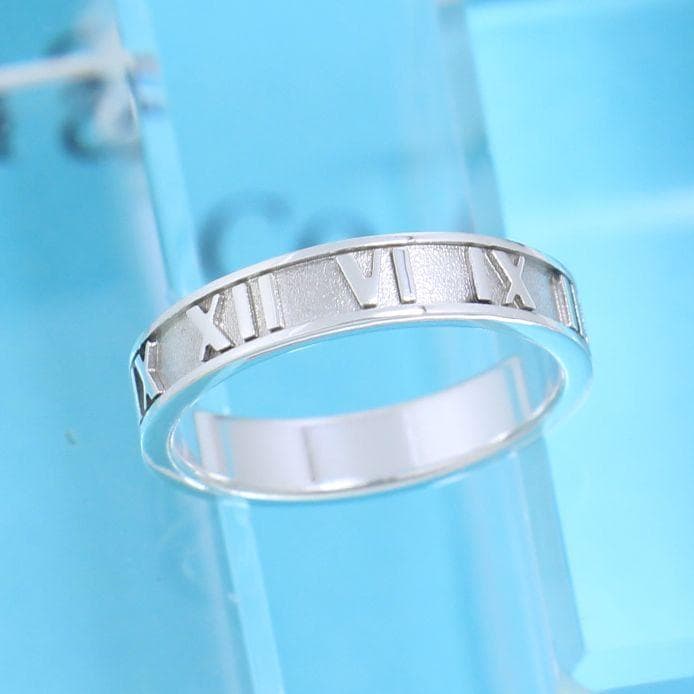 ティファニー　TIFFANY　12.5号　アトラスリング　定番　良品　0103