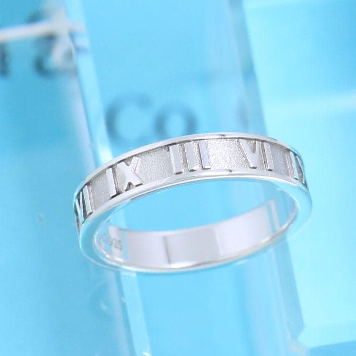 ティファニー　TIFFANY　12.5号　アトラスリング　定番　良品　0103