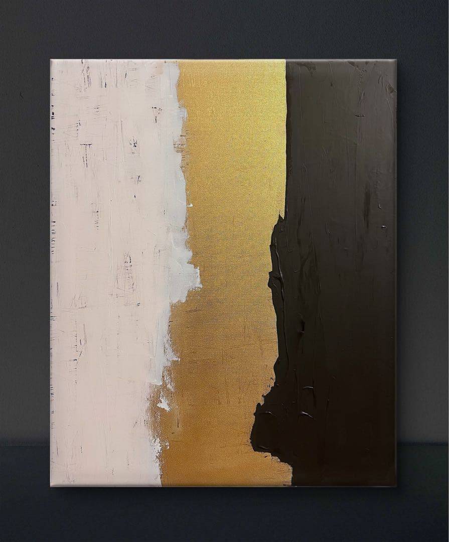 インテリア/和風/禅/絵画/アート/抽象画/モダン/ホテル/ホワイト/ゴールド