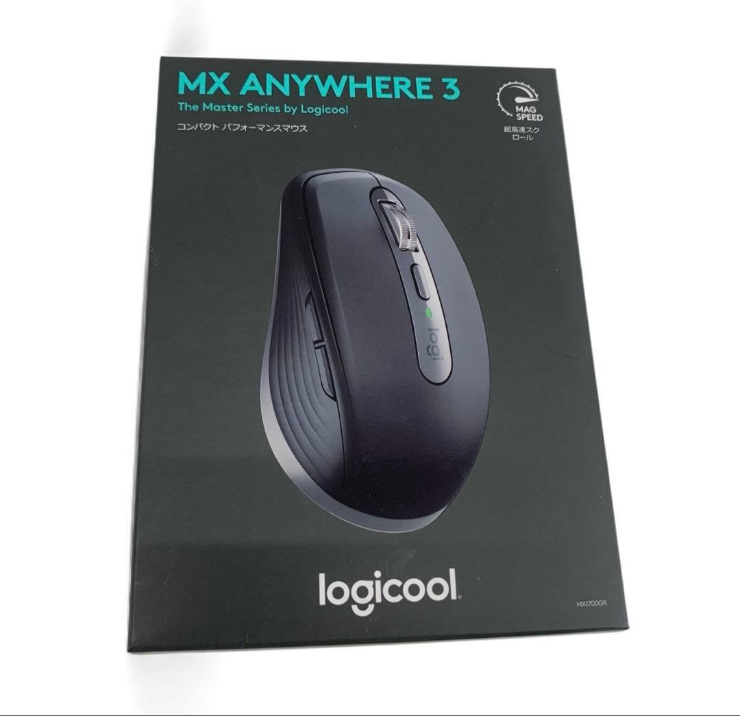 【新品未開封】logicool MX ANYWHERE 3 マウス 本体 未使用