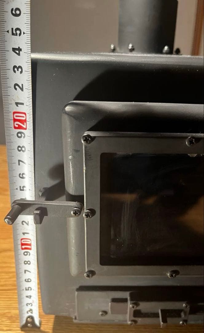 【美品・おまけ付】Dr.Craft（サトーステンレス）ミニ薪ストーブ ３面ガラス