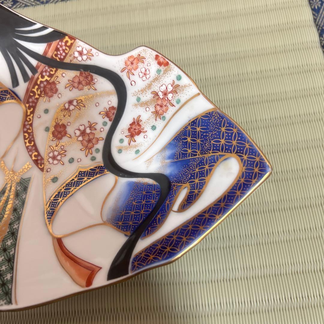 賞美堂　其泉　有田焼　姫型　銘々皿　6枚　まとめ売り　希少