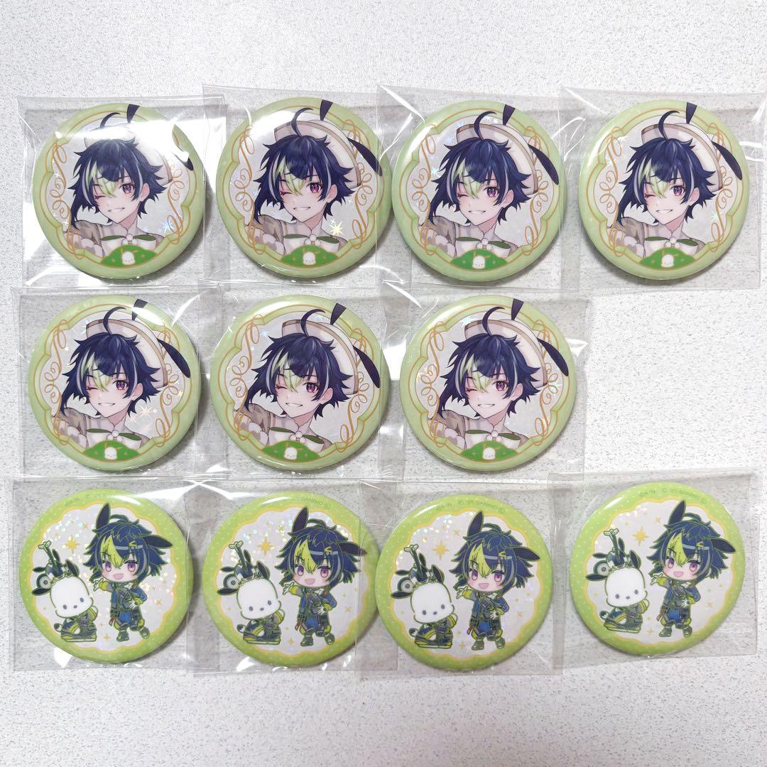 にじさんじ Dytica サンリオ 伊波ライ 缶バッジ 等身 SD