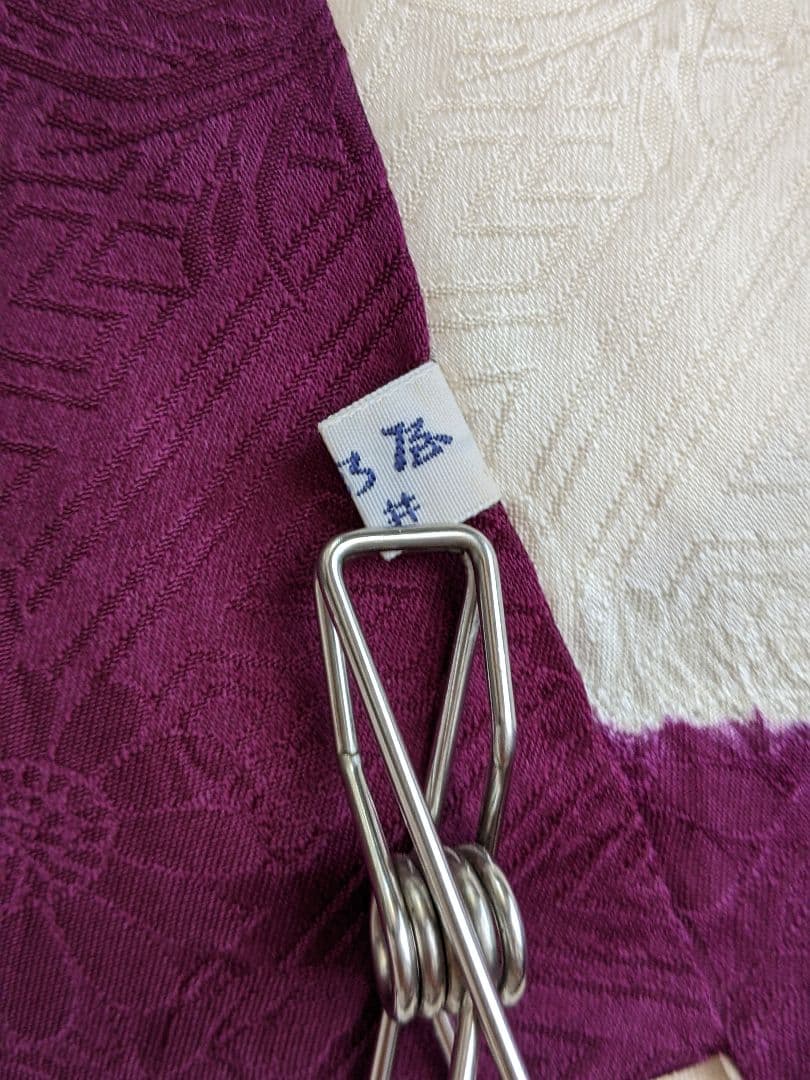 ◆成人式・結婚式 アンティークお振袖【✨鈴乃屋のお振袖】正絹 パープル