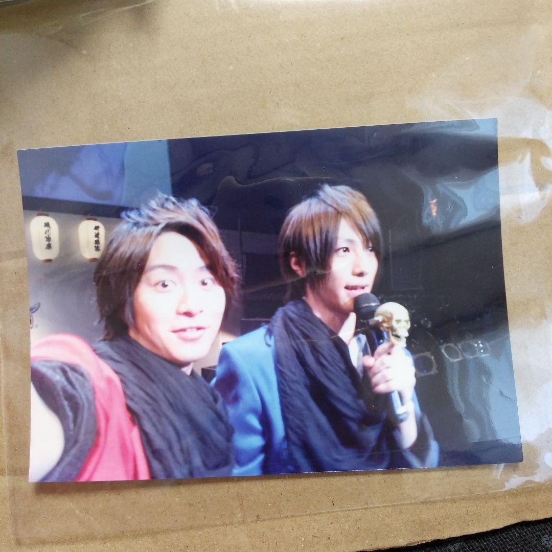 戦国鍋TV☆ 織田信長 蘭丸 2ショット 生写真　鈴木拡樹　村井良大