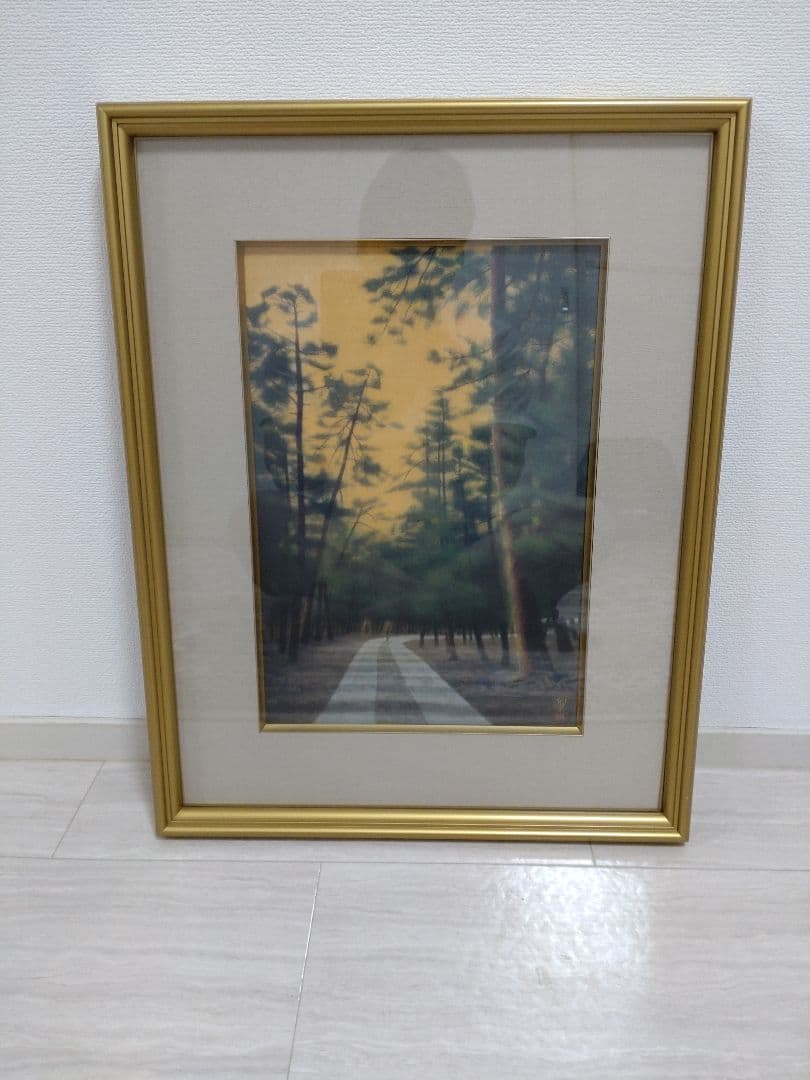 ※半額以下　巧藝画「大徳寺境内」平山郁夫