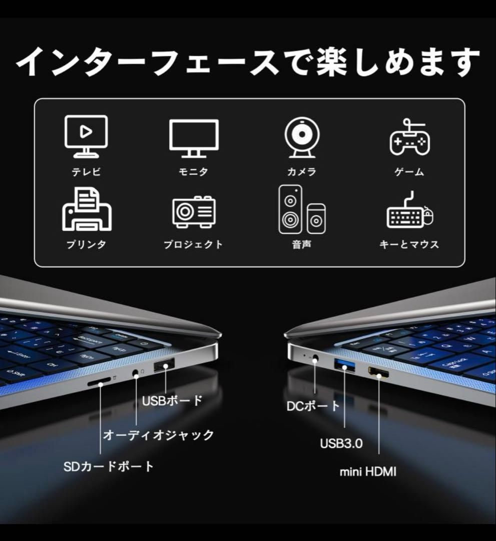 Windows11第13世代ノートパソコン(美品) 初心者OK、仕事にもどうぞ！