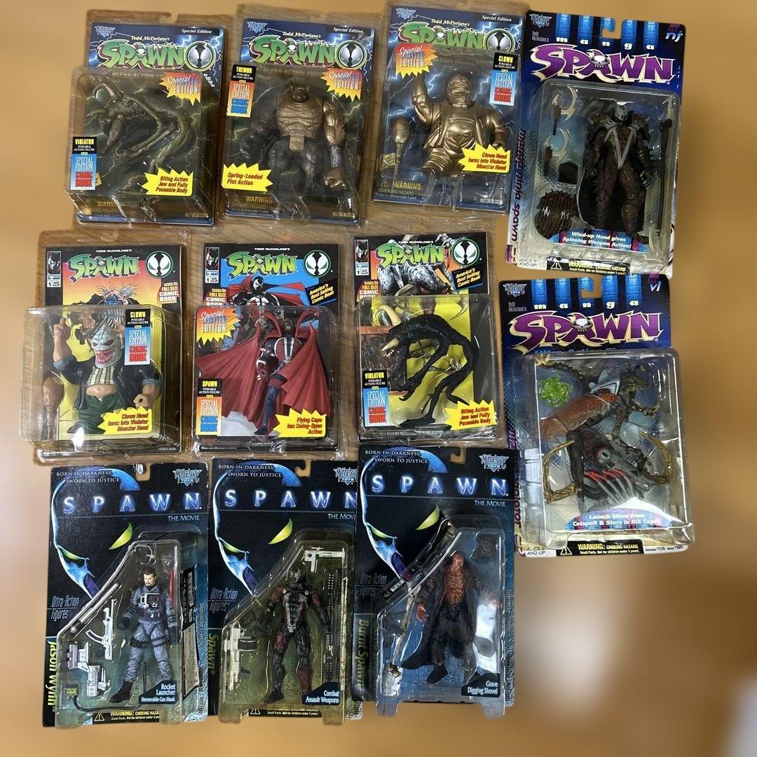 レトロ　SPAWN スポーン フィギュア 未開封 11体セット