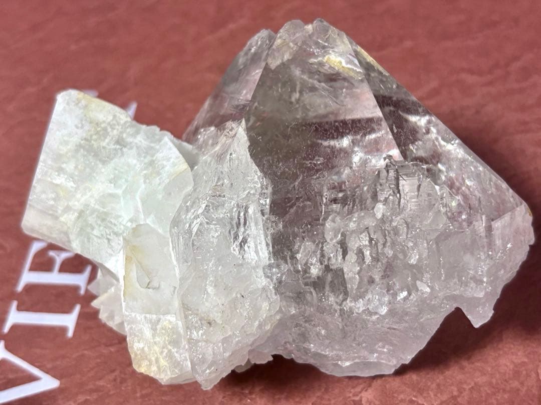 【超希少】天然ヒマラヤ水晶 (K2の麓スカルドゥ産)ビソライトインクォーツ