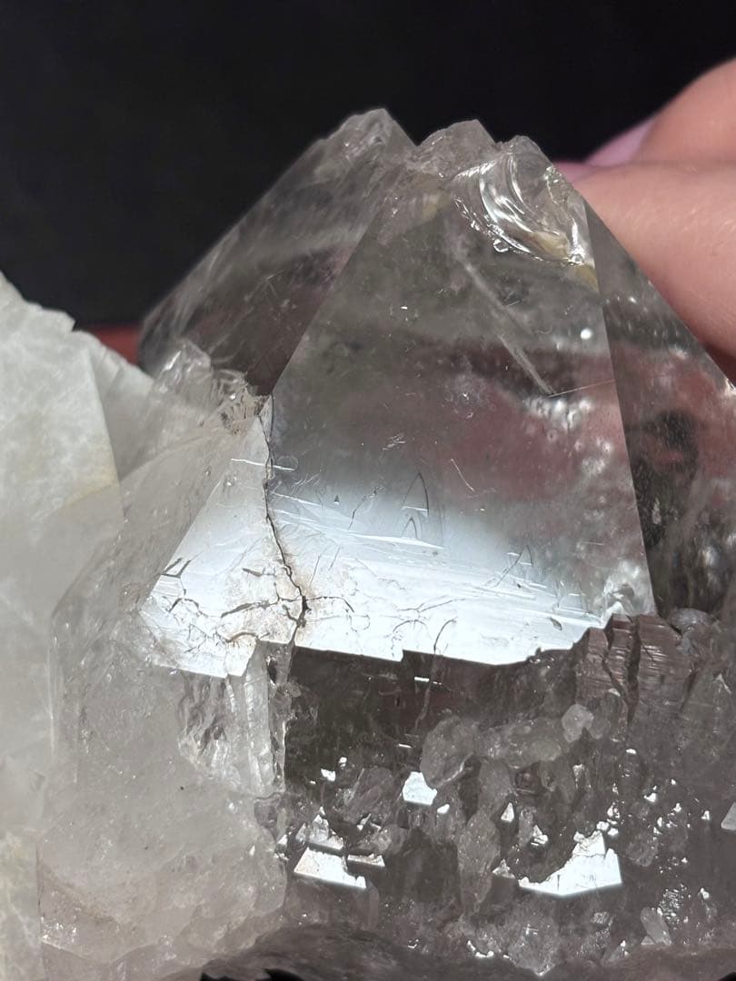 【超希少】天然ヒマラヤ水晶 (K2の麓スカルドゥ産)ビソライトインクォーツ