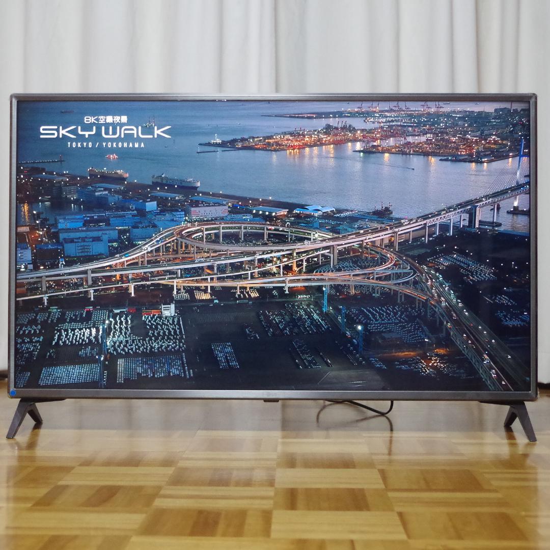ゆっちです。LG 4K対応 IPS 高画質液晶テレビ 43UJ6100