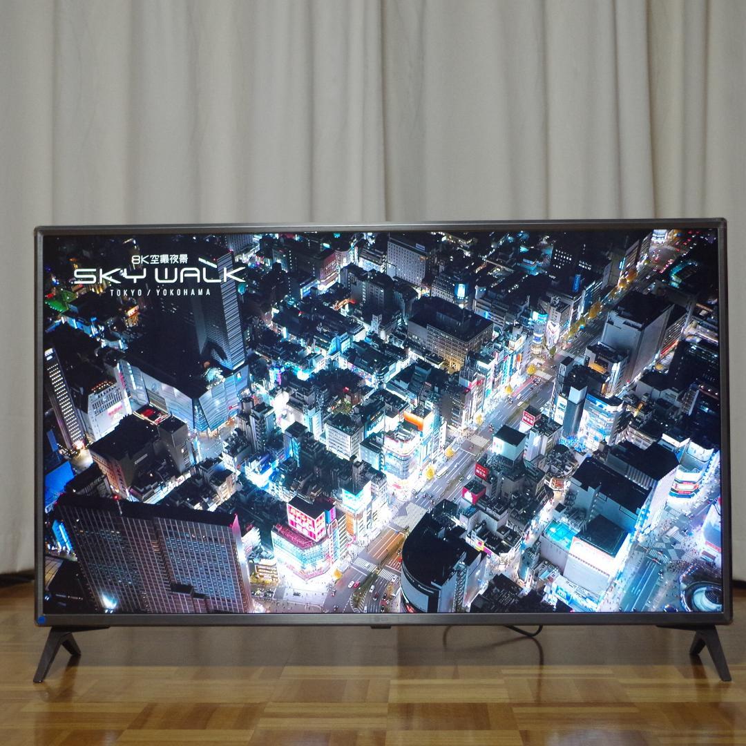 ゆっちです。LG 4K対応 IPS 高画質液晶テレビ 43UJ6100