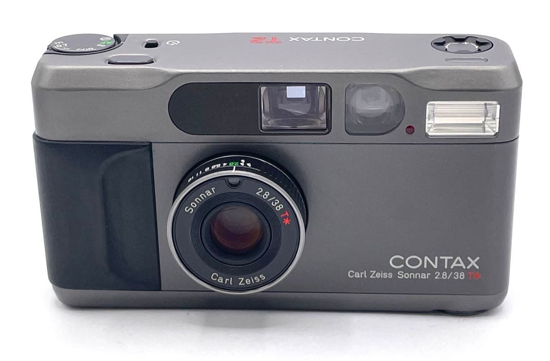 美品　コンタックスcontax t2動作確認済　チタンブラック　おまけ付き
