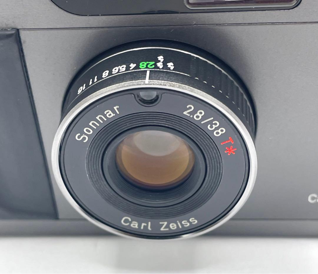 美品　コンタックスcontax t2動作確認済　チタンブラック　おまけ付き